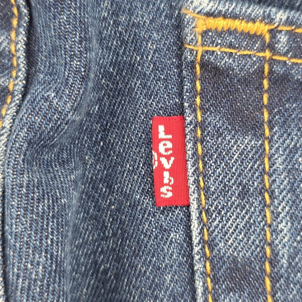 Levi's 505 Regular Fit Men's Jeans 34x34 Dark Stonewash Blue Straight Leg NWT